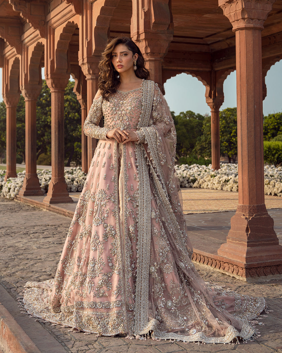 dusty pink asian wedding dress EXCLUSIVE DUSTY PINK SHADI AND VALIMA SDBD05 Exclusive Online Boutique