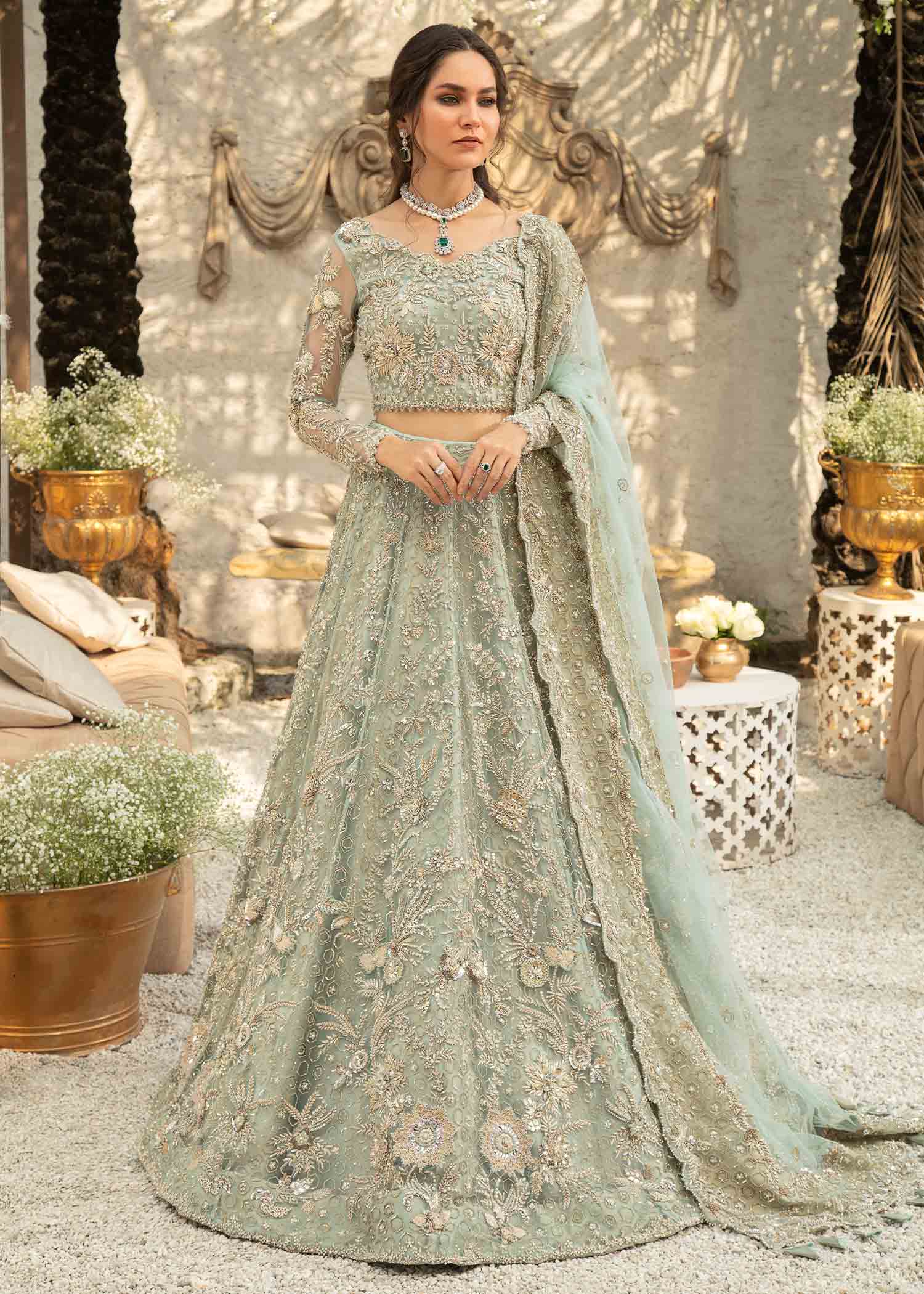 walima party dresses pakistani Walima Dresses: Elevate Your Elegance with Royal Traditions Saleem Fabrics