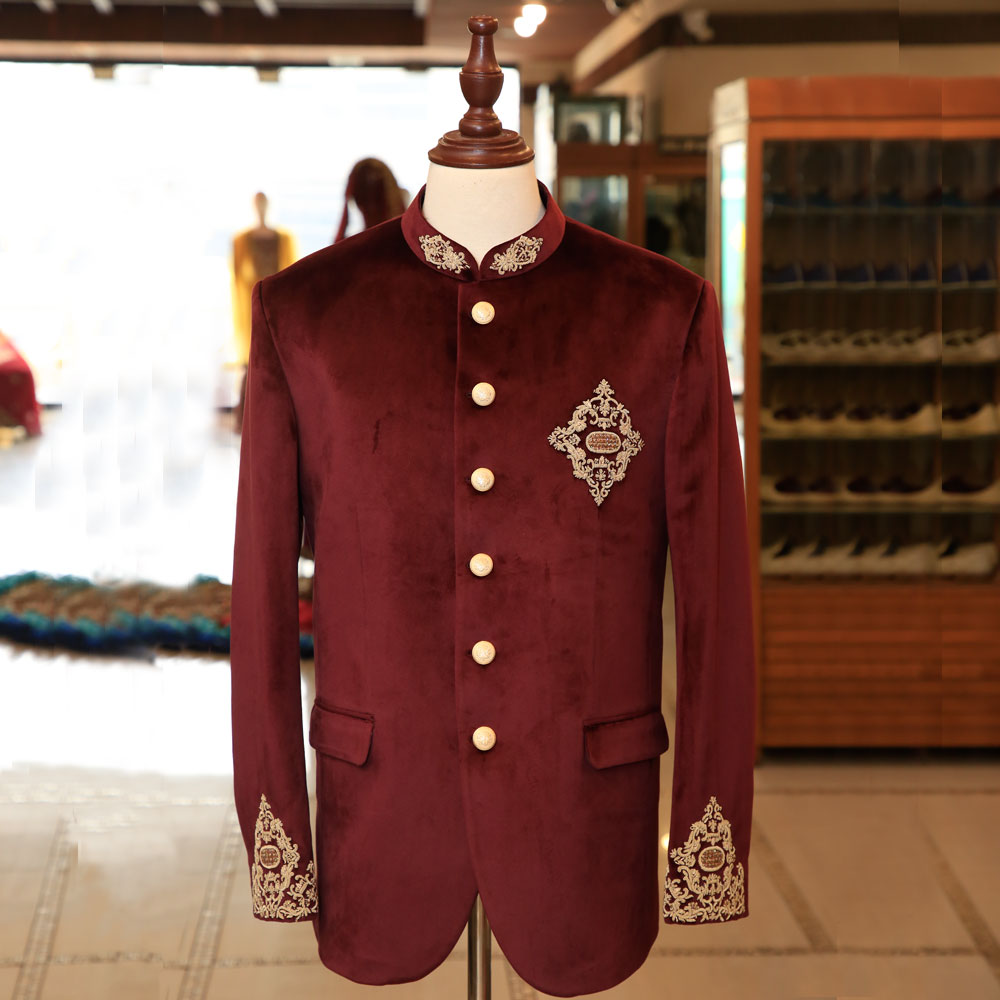 Maroon Prince Suit