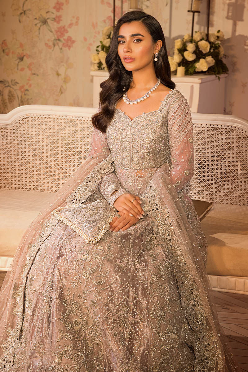 Pakistani Bridal Dress in Gown Style