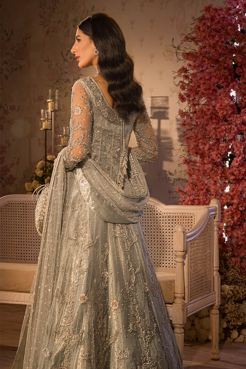 DARIA Pakistani Bridal Dress in Lehenga Gown Style