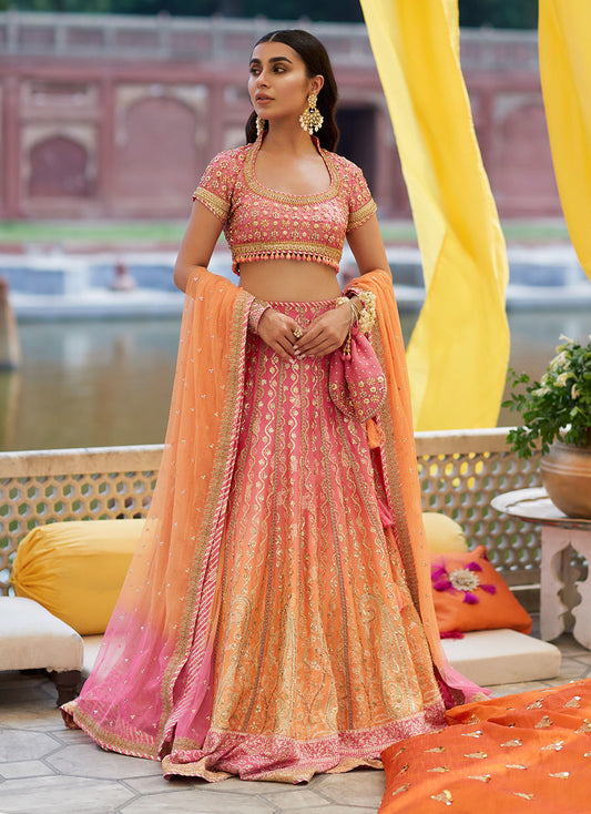 AKIRA OMBRE LEHNGA CHOLI