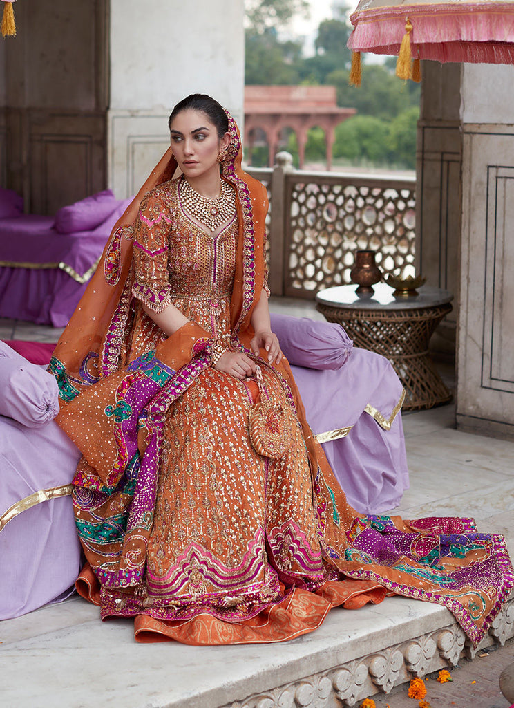 Gaia - Brick Brown Bridal Lehenga Set – Papa Don't Preach