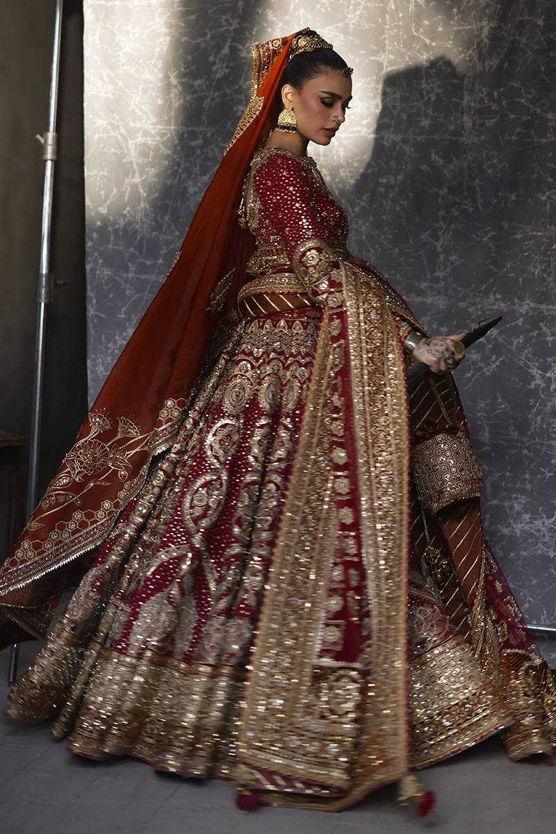 Malika Jaan Wedding dresses for Pakistani