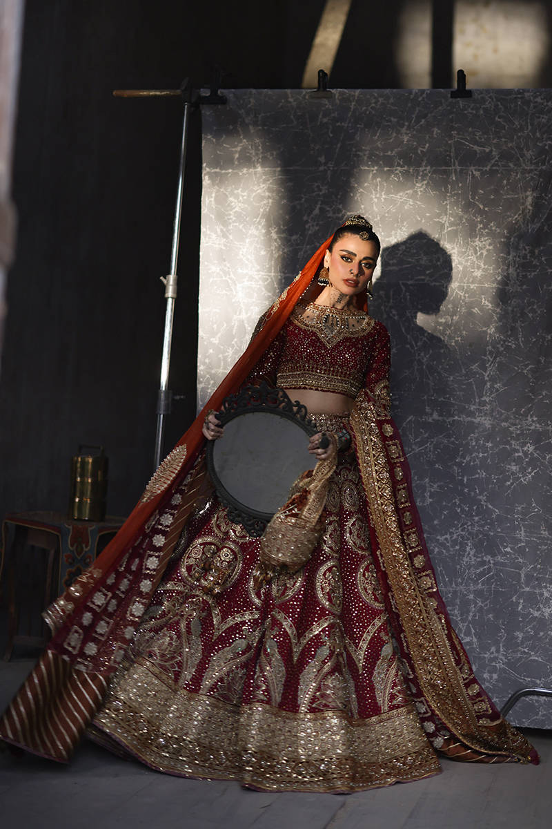 Malika Jaan Wedding dresses for Pakistani