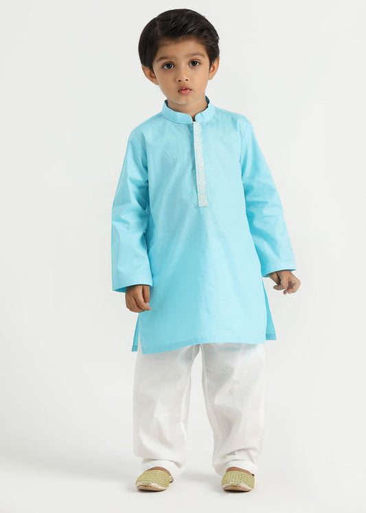 Aqua Blue Kurta -