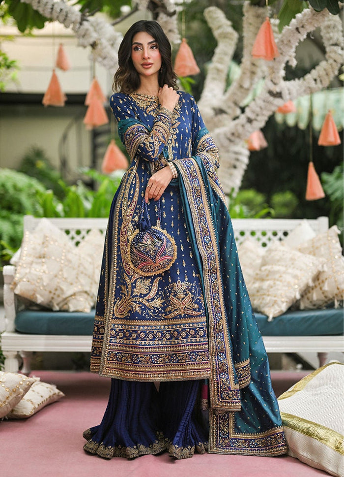 Bima Navy Blue Shirt And Dhaka