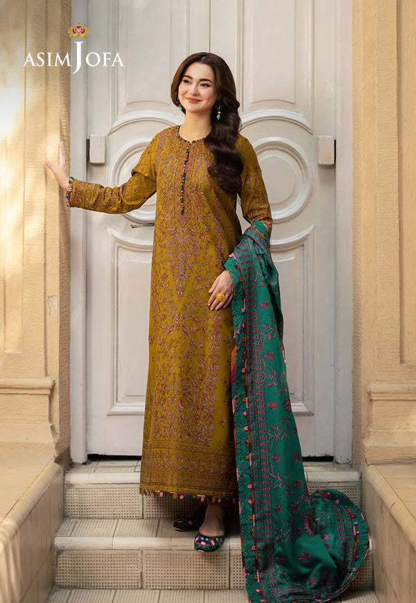 AJKI-04 EMBROIDERED TWILL 3 PC