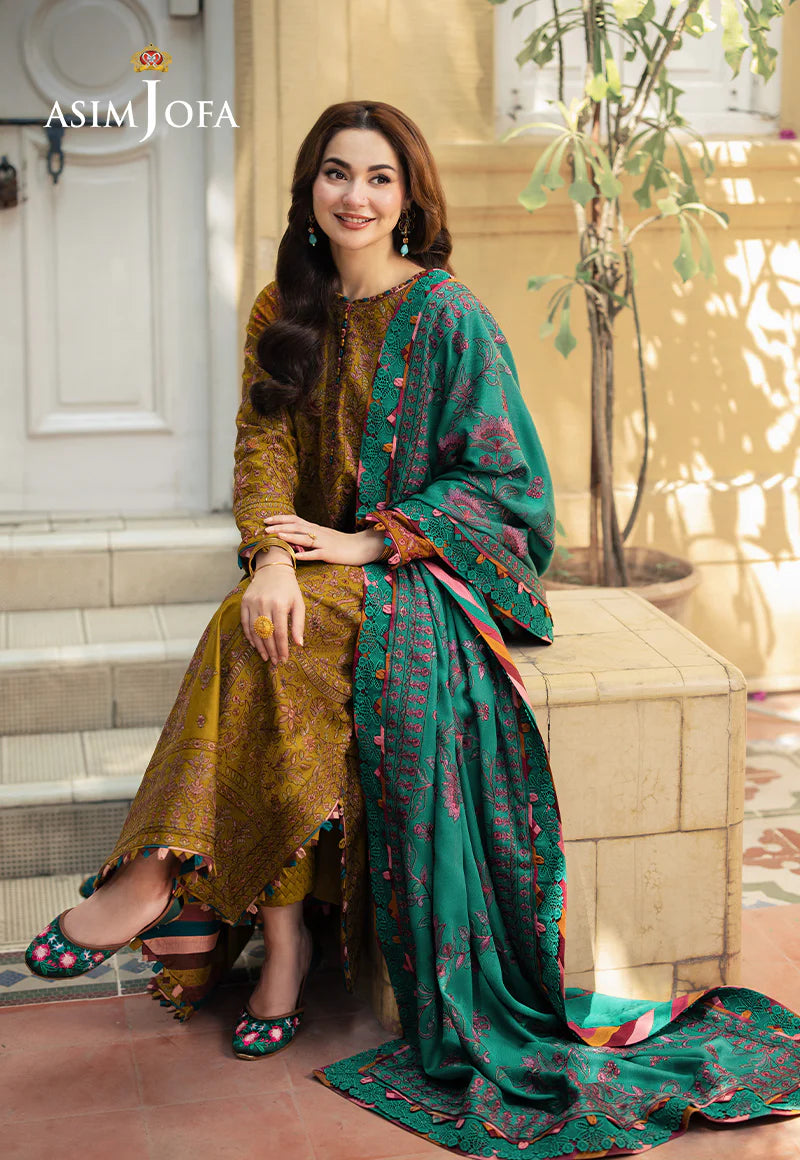 AJKI-04 EMBROIDERED TWILL 3 PC