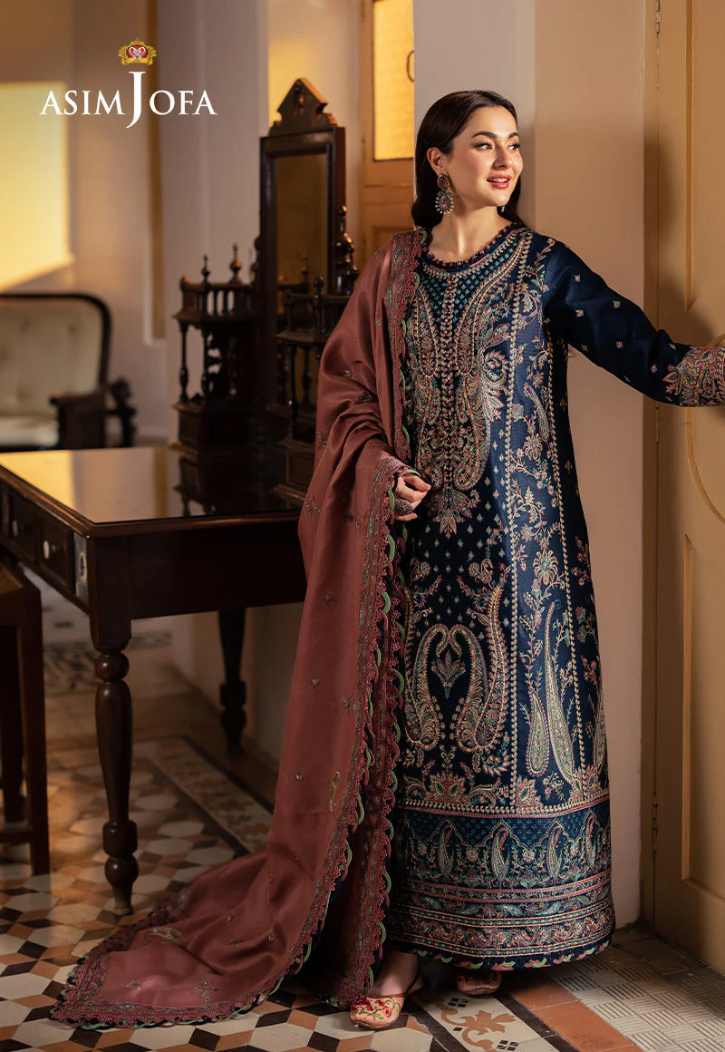 AJKI-03 EMBROIDERED TWILL 3 PC