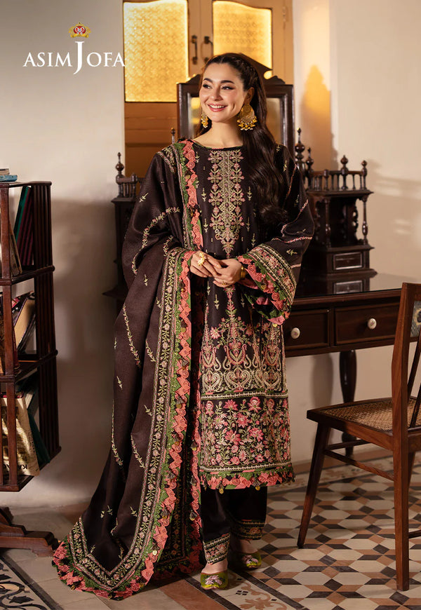 AJKI-09 EMBROIDERED TWILL 3 PC