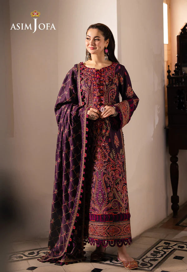 AJKI-02 EMBROIDERED TWILL 3 PC