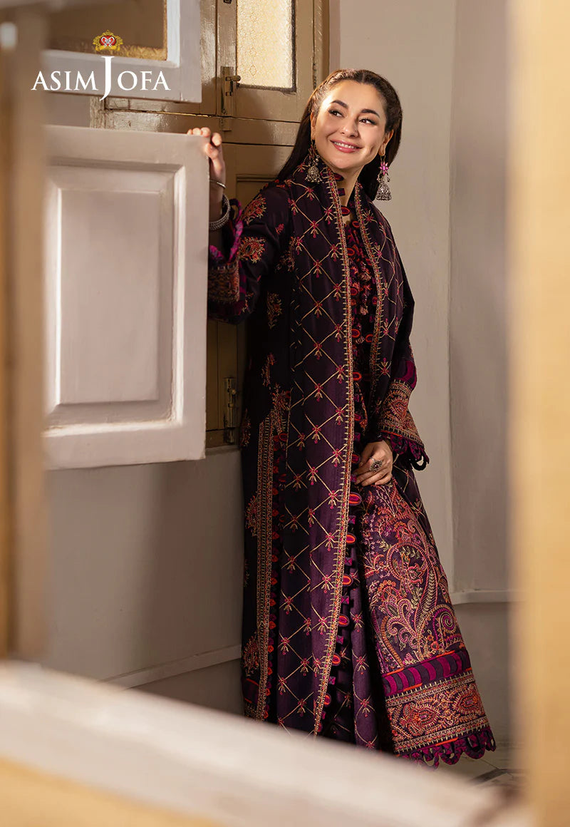 AJKI-02 EMBROIDERED TWILL 3 PC