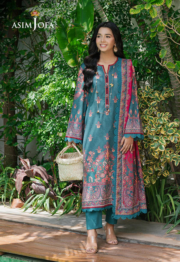 AJUUB-26 PRINTED LAWN 3 PC