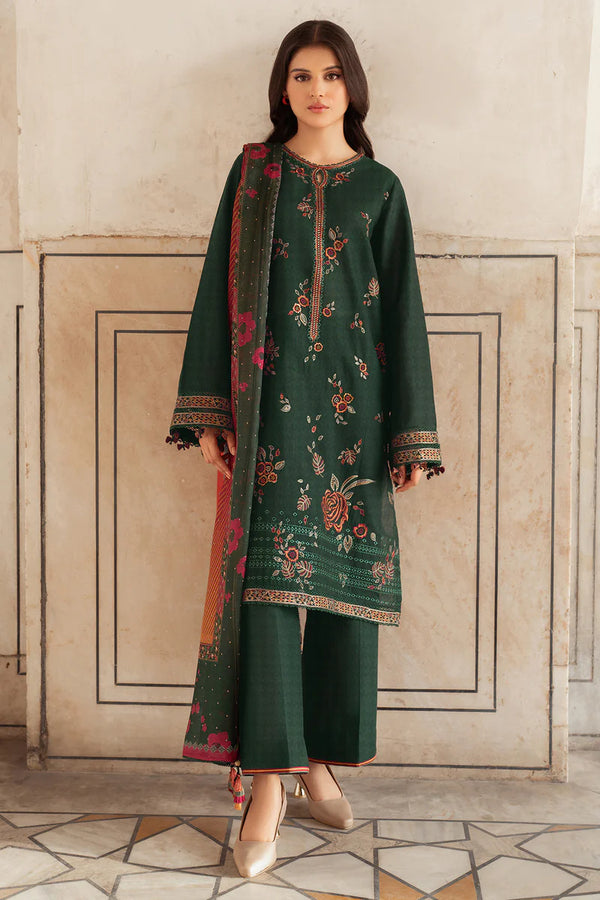 EMBROIDERED JACQUARD KHADDAR