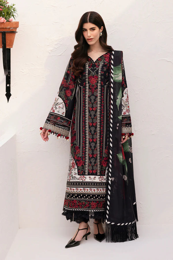 EMBROIDERED LAWN EL-D01