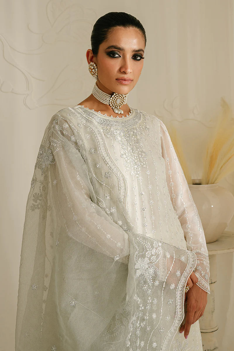 PRISTINE GRIZZLED-4PC CHIFFON EMBROIDERED SUIT Regular price