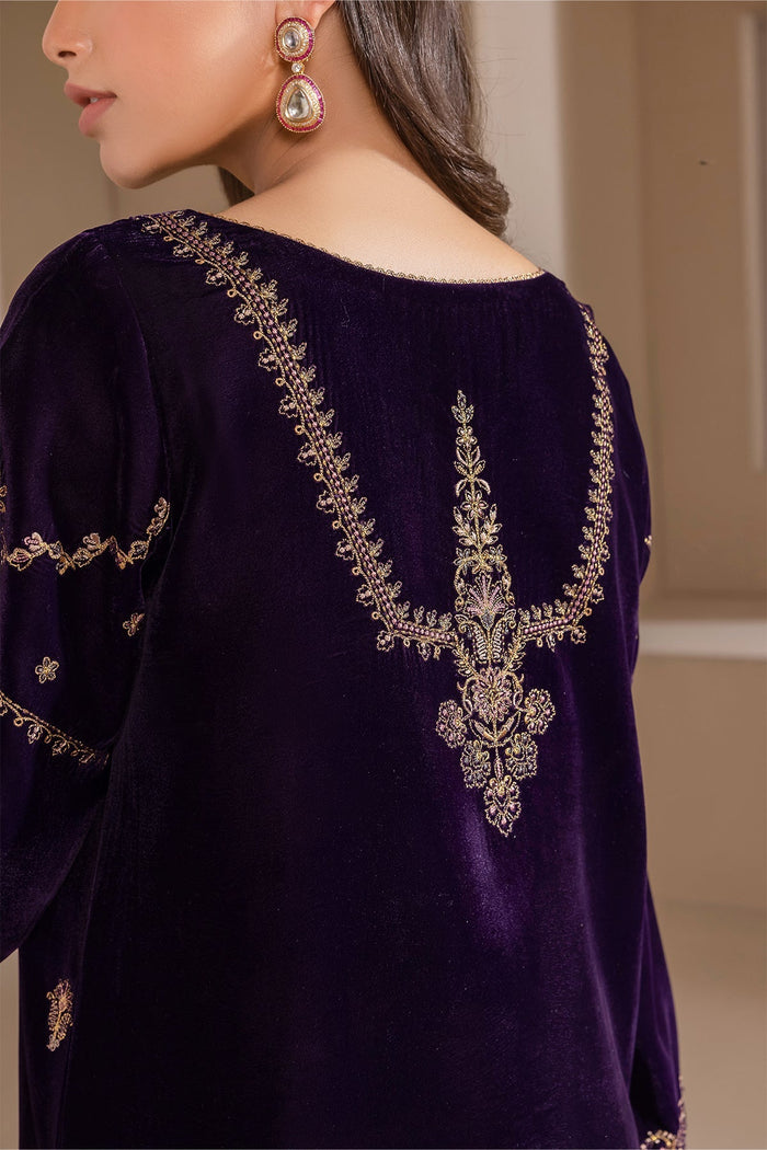 Embroidered Velvet UF-420
