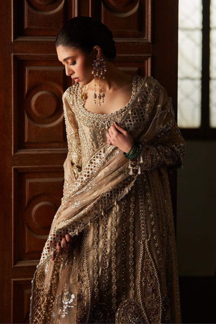 ZELY Luxury Formal Wear - Zardozi & Sheesha Ensemble by Saad Bin Shahzad