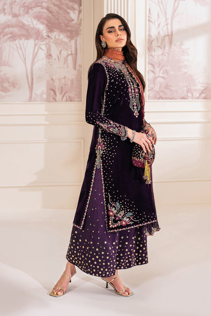 Embroidered Velvet UF-748