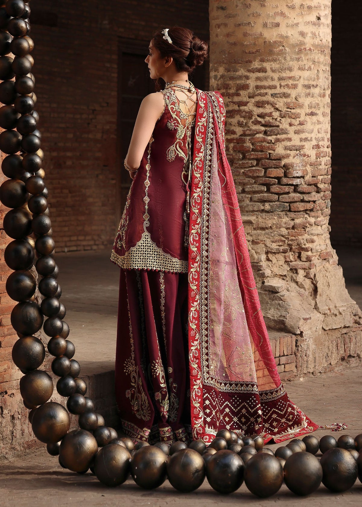 Nazo 3 Piece Wedding Unstitched