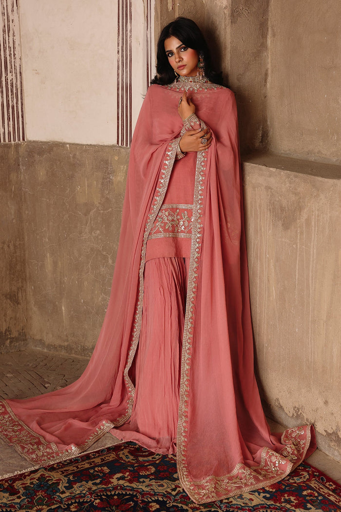 3-PC Stitched Embroidered Chiffon CMA-6-480