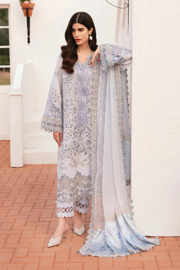 EMBROIDERED LAWN EL-D02