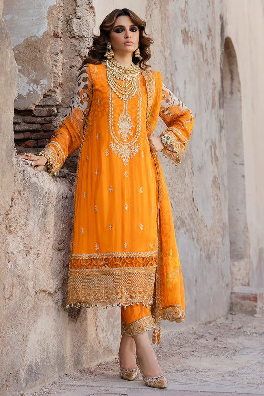 3-PC Embroidered Chiffon VSL5-14