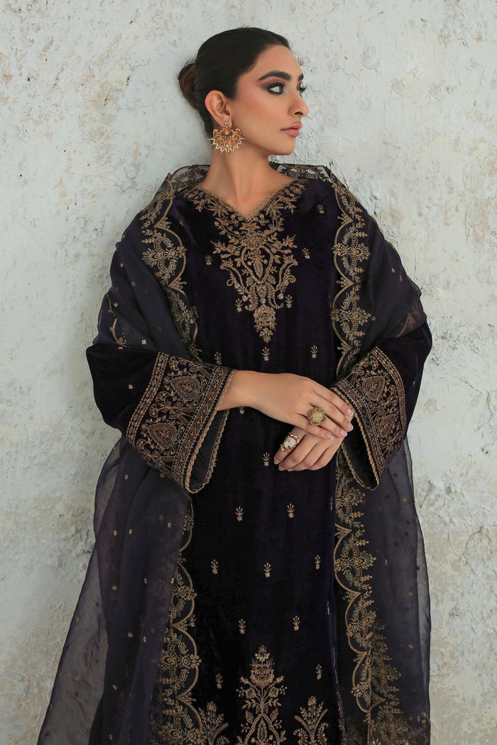 Embroidered Velvet UF-239