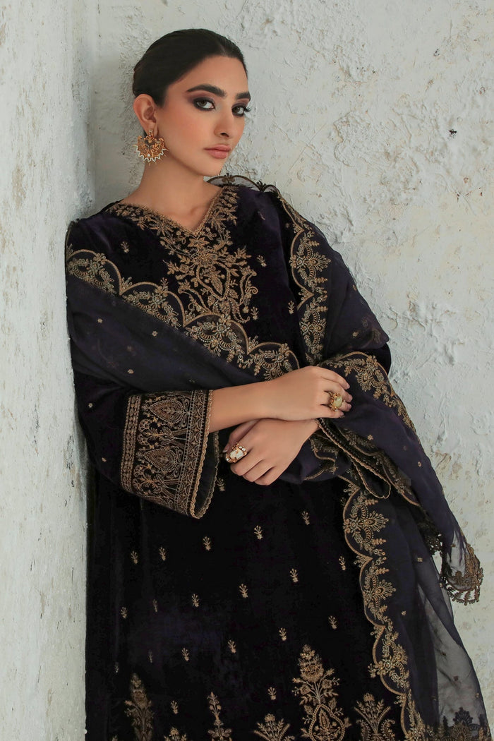 Embroidered Velvet UF-239