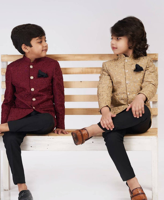 Prince Coat Embroidery Golden