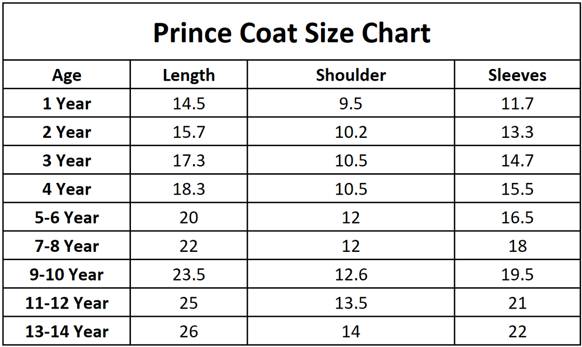 Prince Coat Cream Bara Pta