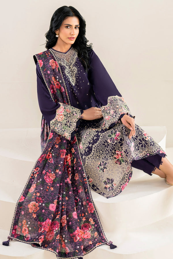 EMBROIDERED LAWN USE-9036