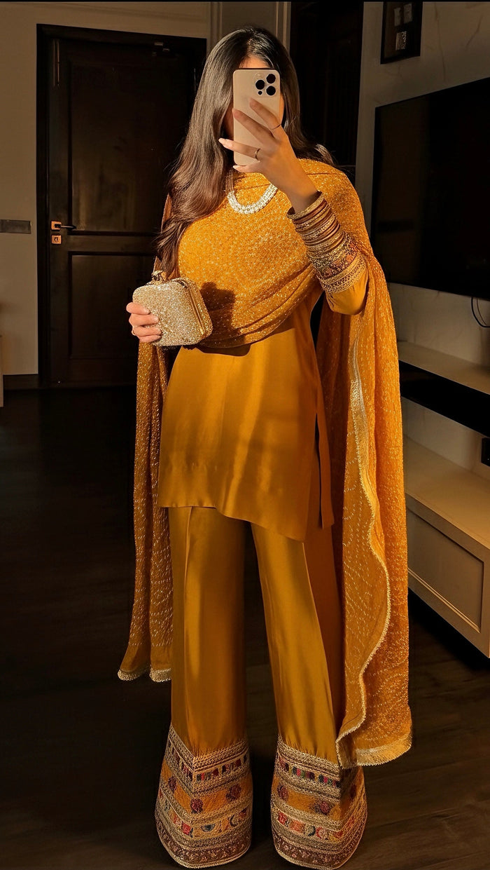 Noore Set - Mustard