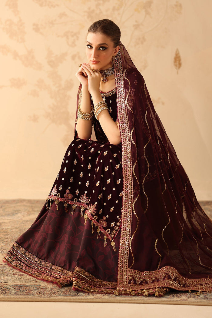 Embroidered Velvet UF-4313