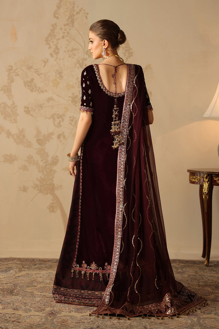 Embroidered Velvet UF-4313