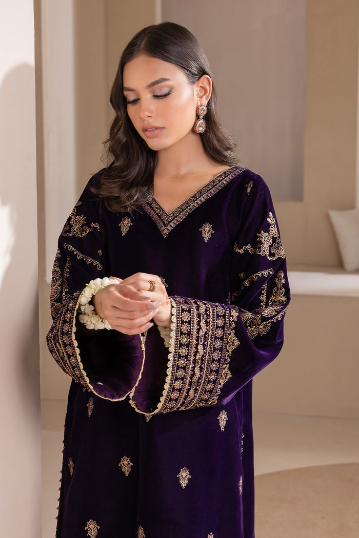 Embroidered Velvet UF-420