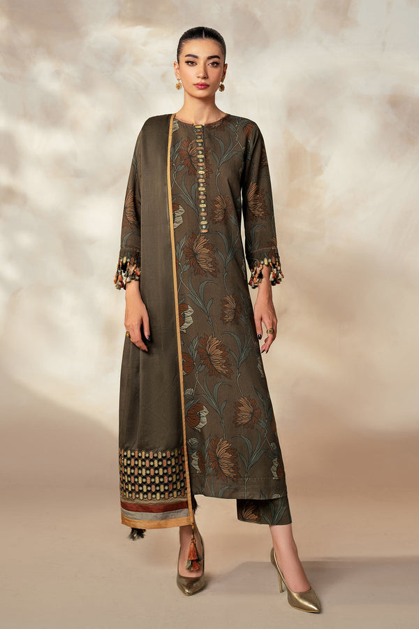 EMBROIDERED KHADDAR UF-4028