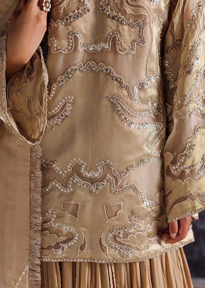 SYLVIE | Nuriyaa La Fiora Luxury Pret 4-Pc Salwar Kameez & Suit Set 2026