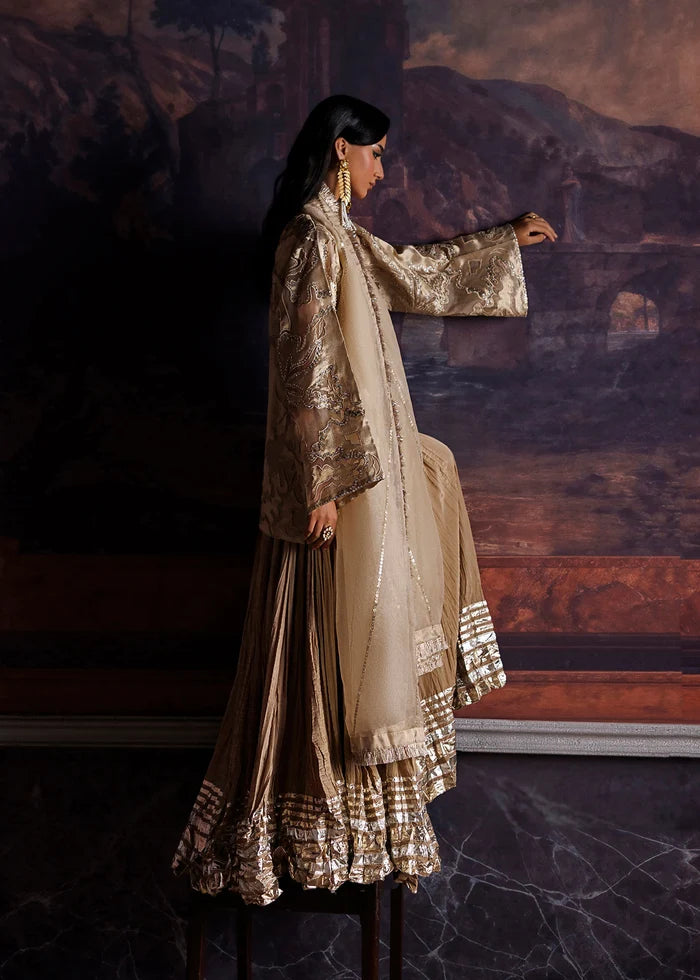 SYLVIE | Nuriyaa La Fiora Luxury Pret 4-Pc Salwar Kameez & Suit Set 2026