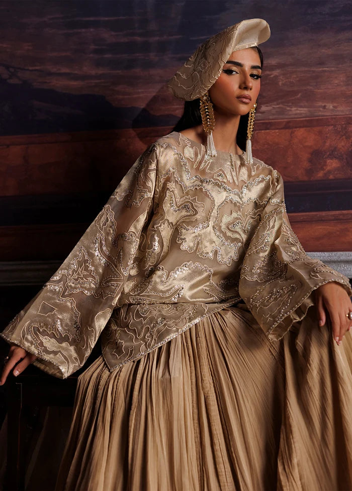 SYLVIE | Nuriyaa La Fiora Luxury Pret 4-Pc Salwar Kameez & Suit Set 2026