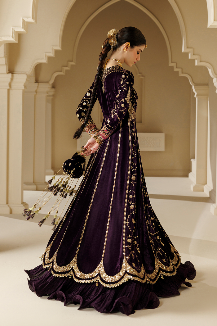 Embroidered Velvet Formal CVF26-D03
