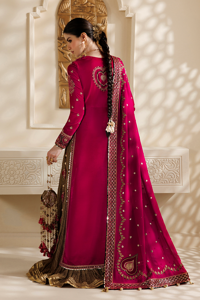 Embroidered Velvet Formal CVF26-D06