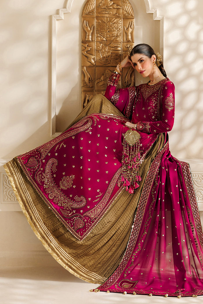 Embroidered Velvet Formal CVF26-D06