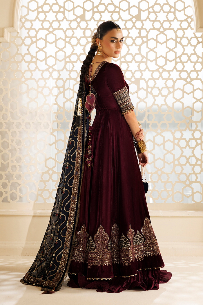 Embroidered Velvet Formal CVF26-D04