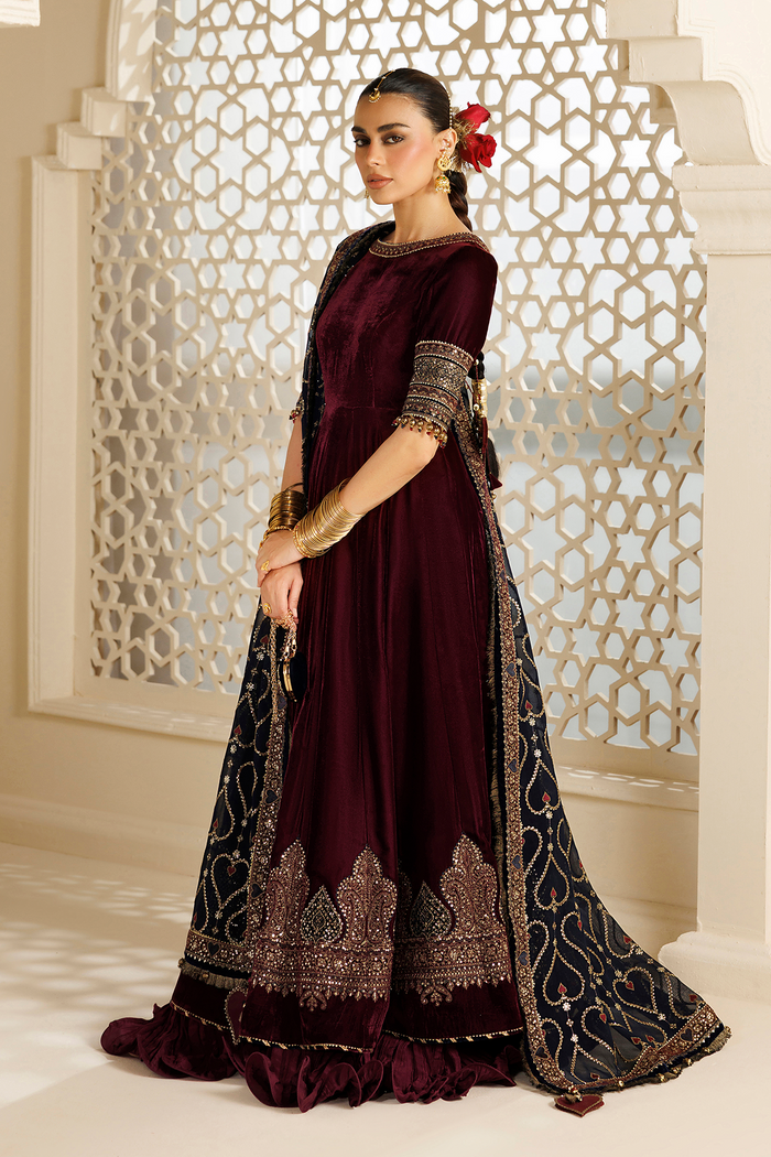 Embroidered Velvet Formal CVF26-D04
