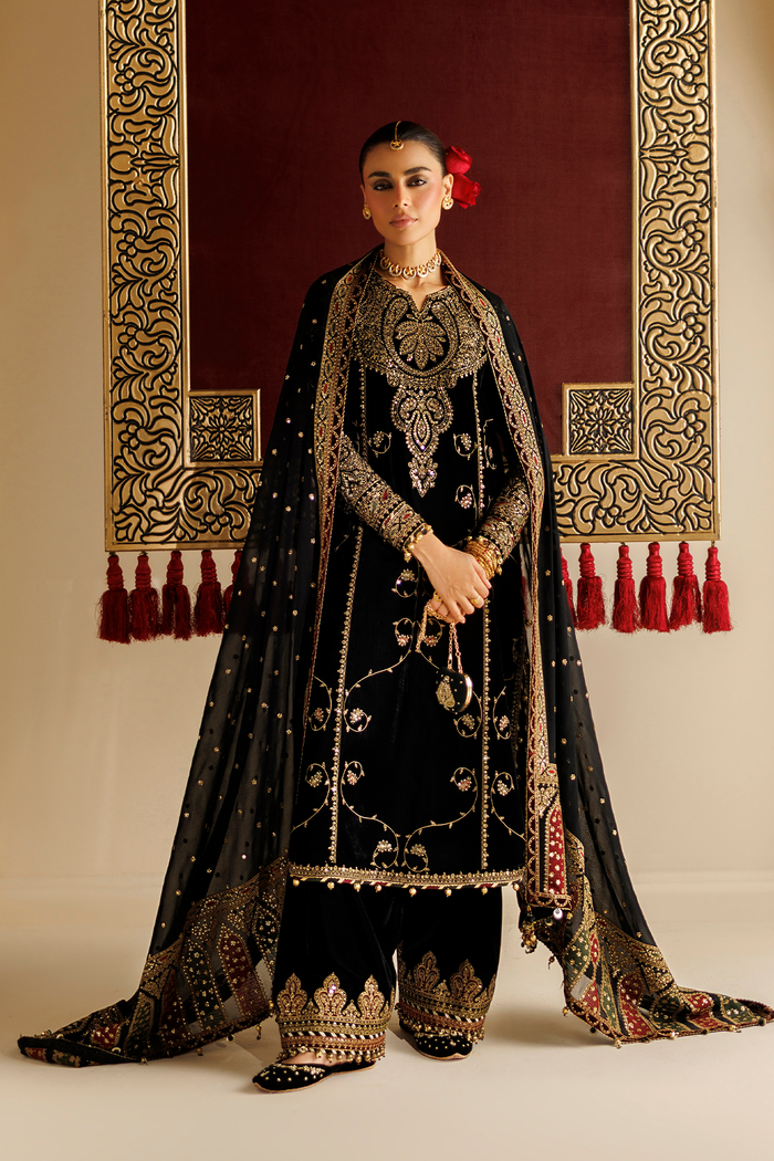 Embroidered Velvet Formal CVF26-D05