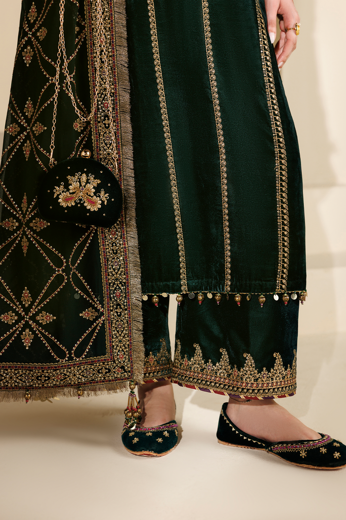 Embroidered Velvet Formal CVF26-D07
