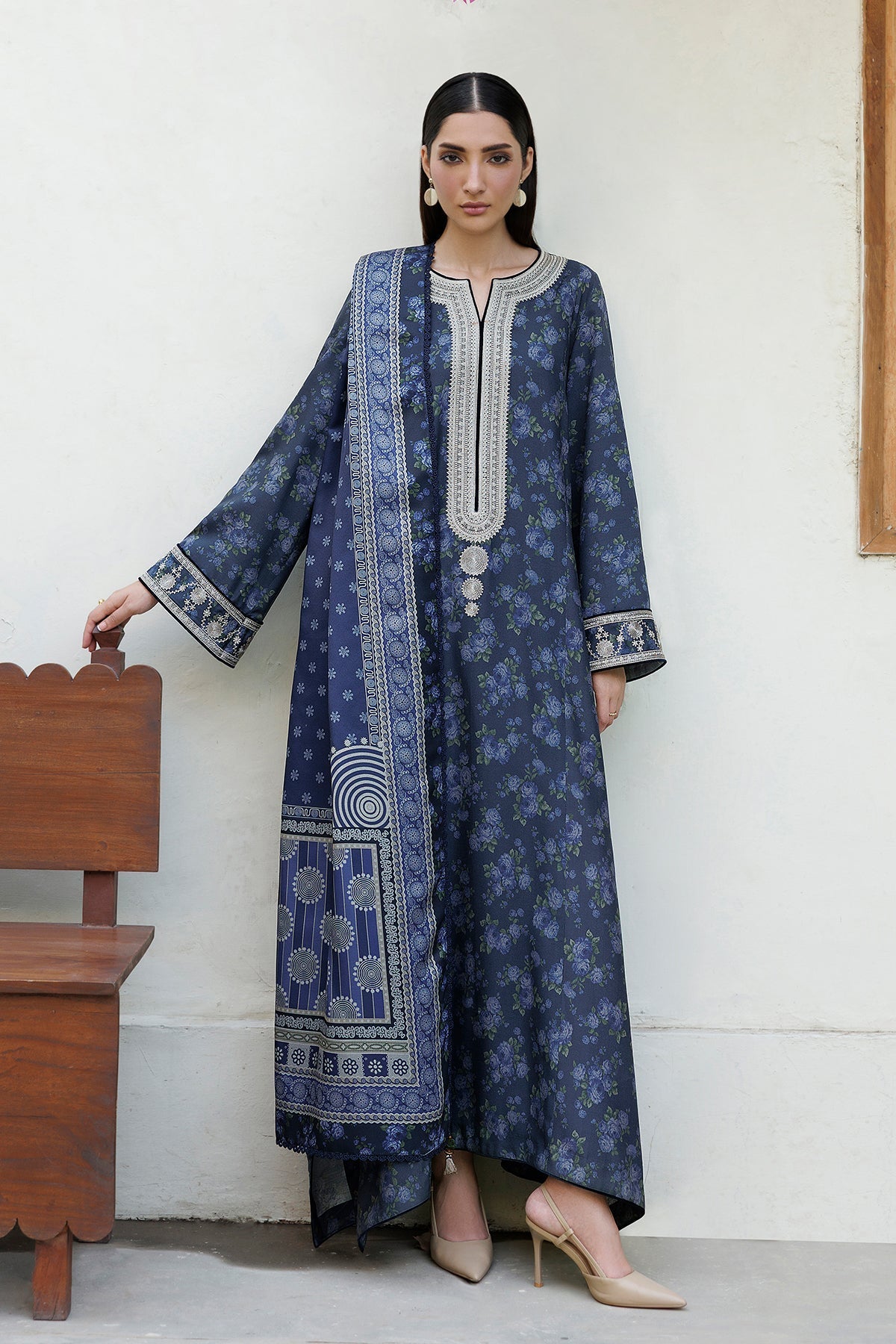 Embroidered Premium Viscose RTW-0249 - Jazmin