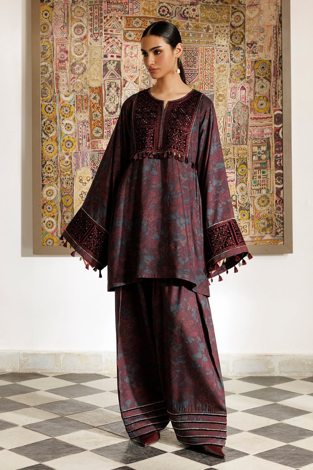 Embroidered Premium Viscose RTW-1333 - Jazmin